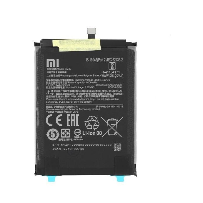 Batteria Originale per Xiaomi Note 8 Pro BM4J 46BM4JA030H8