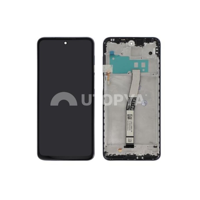 Display Nero  Redmi Note 9S (con Telaio)