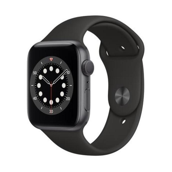 Apple Watch Serie 6 AL 44mm Black/Blue Gps+Cell Usato G A