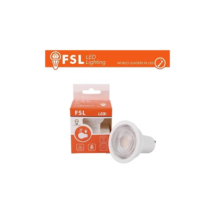 GU10 lampadina LED 8W alta luminosità - 3000K, 1000lm, 38° GU10 lampadina LED 8W alta luminosità - 3000K, 1000lm, 38°