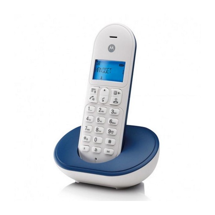 Telefono Cordless Dect Motorola T101 Blu