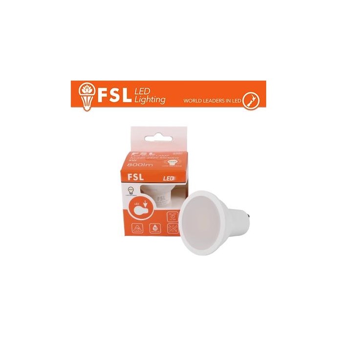 GU10 lampadina LED 8W alta luminosità - 6500K, 850lm, 100° GU10 lampadina LED 8W alta luminosità - 6500K, 850lm, 100°