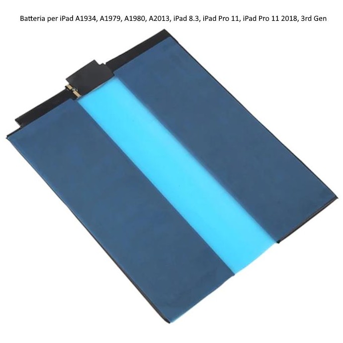 Batteria per iPad Pro 11'' 1st Gen 2018 A2013, A1934 Batteria per iPad Pro 11'' 1st Gen 2018 A2013, A1934
