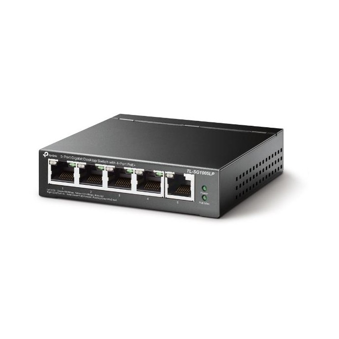 Switch desktop 5 porte Gigabit 4 porte PoE+ TL-SG1005LP Switch desktop 5 porte Gigabit 4 porte PoE+ TL-SG1005LP