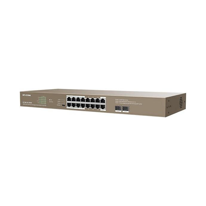 Switch Unmanaged 16GE+2 SFP a 16 porte 10/100/1000Mbps Switch Unmanaged 16GE+2 SFP a 16 porte 10/100/1000Mbps