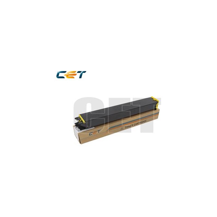 CET Yellow Toner Cartridge SHARP BP-50C26,BP-50C31 -24K/401g/PcBP-GT70YA