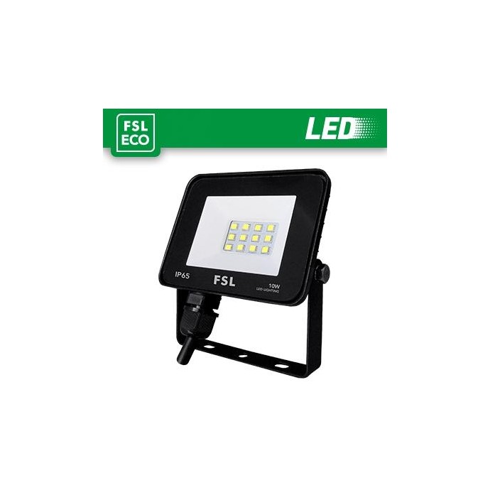Proiettore per esterni Nero 10W - IP65 120° 4000K