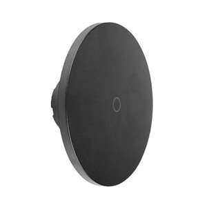 12W LED Wall Light Black Body Dimmable 3in1