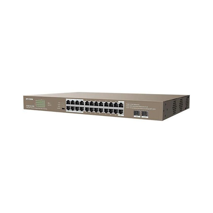 Switch Unmanaged 24 Porte PoE 100/1000 + 2SFP 410W Switch Unmanaged 24 Porte PoE 100/1000 + 2SFP 410W