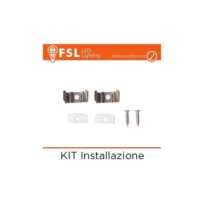 Accessori Installazione per Profilo a U Accessori Installazione per Profilo a U
