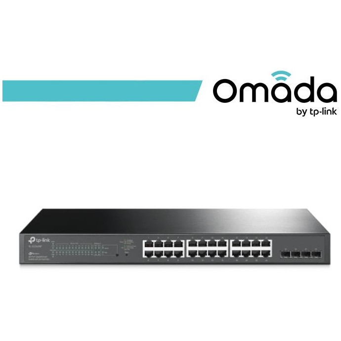 Omada Switch Smart 28 porte Gigabit di cui 24 PoE+ 250W Omada Switch Smart 28 porte Gigabit di cui 24 PoE+ 250W