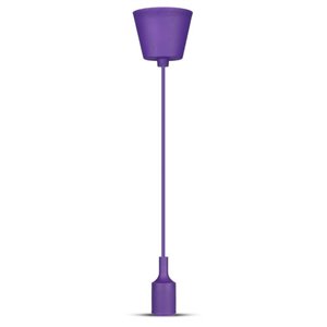E27 Pendant Holder Purple