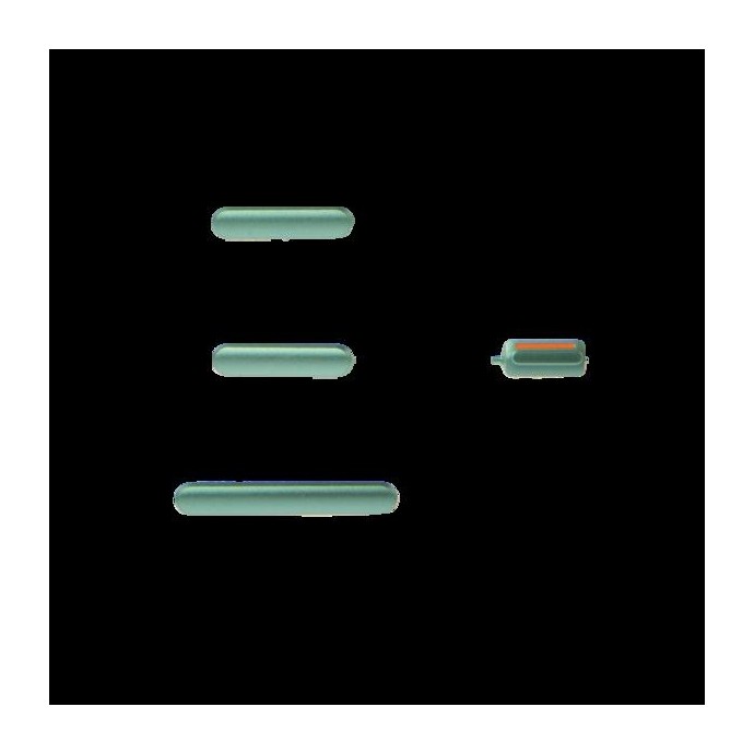 Pulsanti Volume+Mute+Power On/Off per iPhone 11 Verdi Pulsanti Volume+Mute+Power On/Off per iPhone 11 Verdi