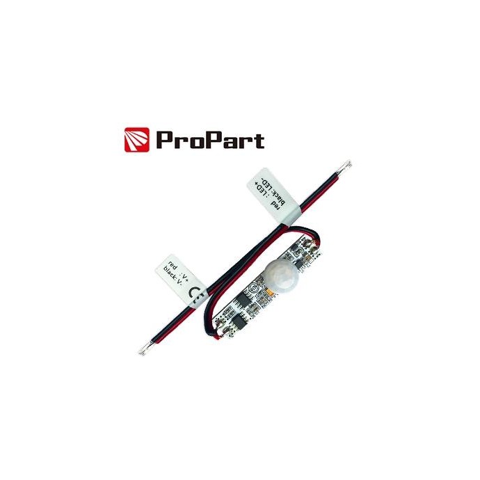 Sensore Switch PIR di movimento - MAX 24V/72W Sensore Switch PIR di movimento - MAX 24V/72W