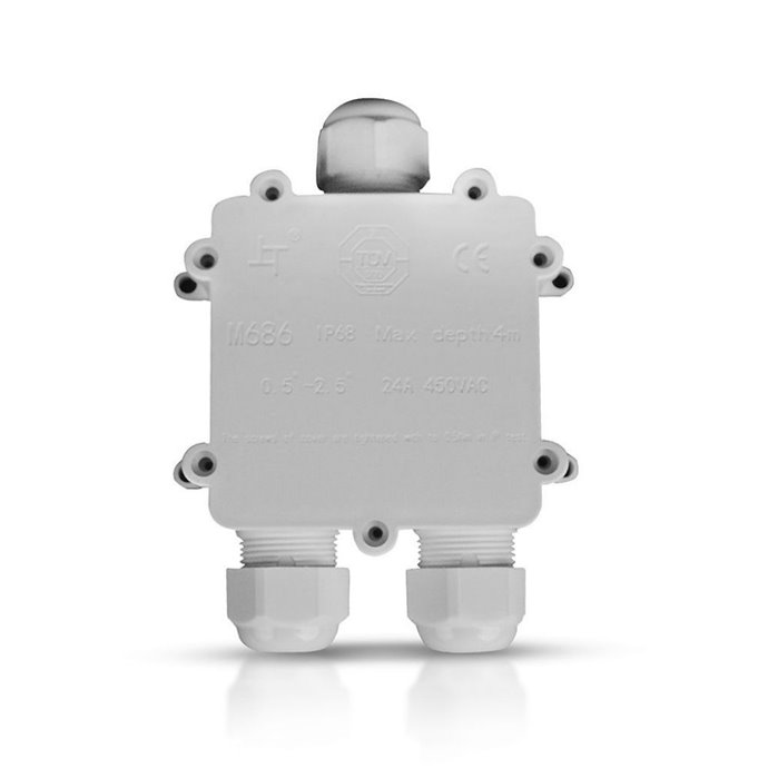 Waterproof White Terminal Block 8 12mm IP68 Waterproof White Terminal Block 8 12mm IP68