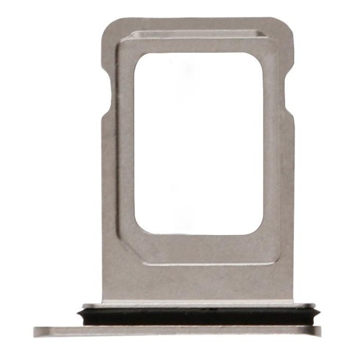 SIM Card Tray per iPhone 11 Pro Silver SIM Card Tray per iPhone 11 Pro Silver
