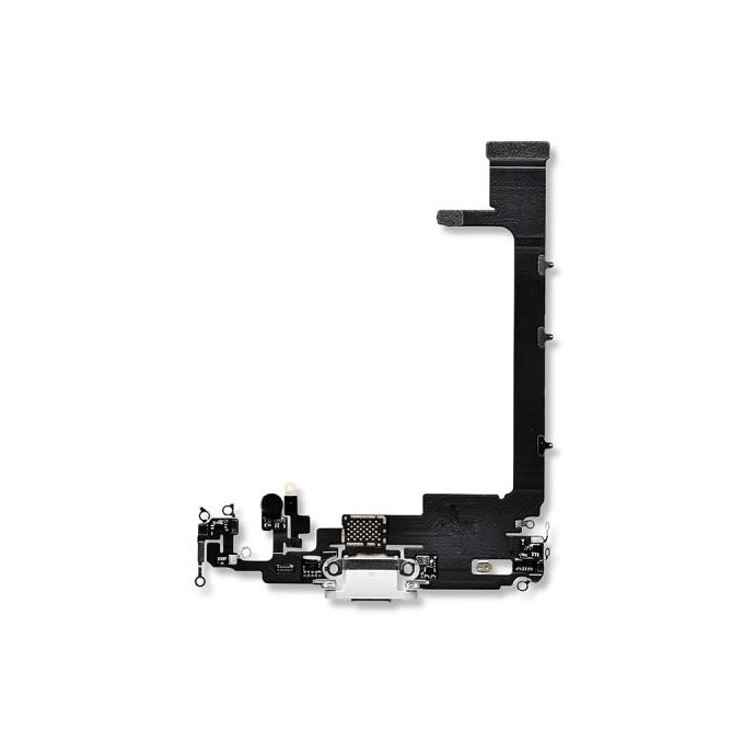 Dock Con IC Foxconn AAA+ per iPhone 11 Pro Bianco Dock Con IC Foxconn AAA+ per iPhone 11 Pro Bianco