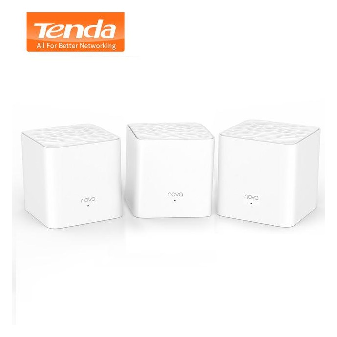 Tenda Nova MW3 Sistema WiFi Mesh AC1200 - 3 pezzi Tenda Nova MW3 Sistema WiFi Mesh AC1200 - 3 pezzi