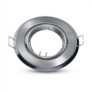 GU10 Round Spotlight Fitting Satin Nickle 2 Pcs/Box D:93