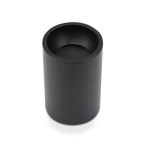 GU10 Surface Mounted Fitting Black