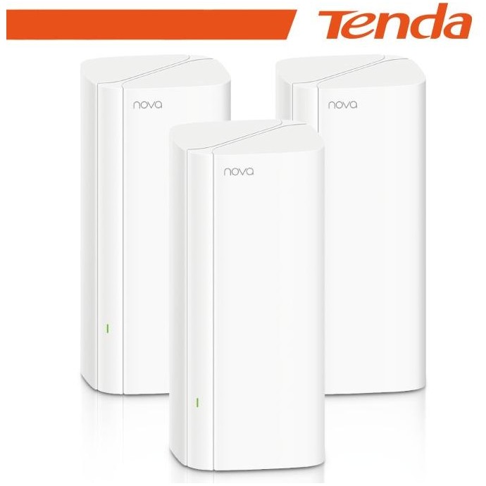 Tenda Sistema Mesh AX3000 Wi-Fi 6 2.4/5GHz - 3 pezzi Tenda Sistema Mesh AX3000 Wi-Fi 6 2.4/5GHz - 3 pezzi