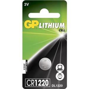 Batteria al Litio a Bottone 3V CR1220 (Blister 1 Pezzo)
