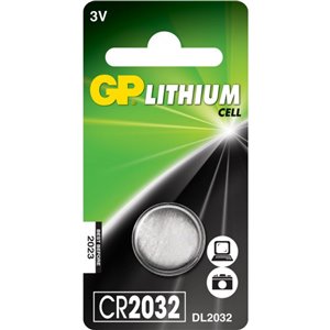 Batteria al Litio a Bottone 3V CR2032 (Blister 1 Pezzo)
