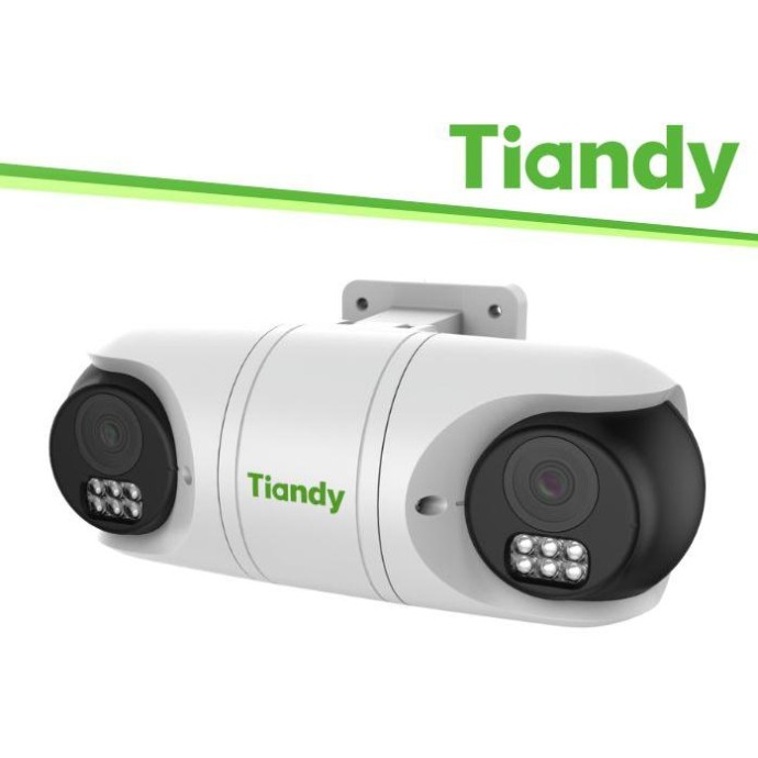 Tiandy Telecamera Double Turret Spark 2MP 2.8mm, PoE, 0.02Lux, IP67 - TC-C32RN Tiandy Telecamera Double Turret Spark 2MP 2.8mm, PoE, 0.02Lux, IP67 - TC-C32RN