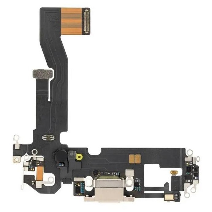 Connettore di ricarica completo iphone 12 / 12 Pro Gold Connettore di ricarica completo iphone 12 / 12 Pro Gold