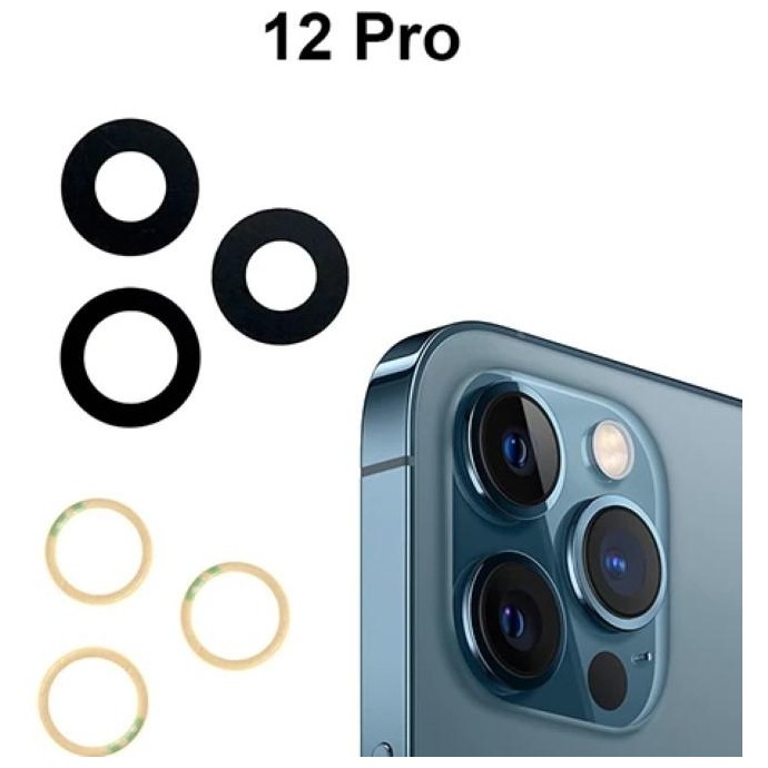Lenti Fotocamera posteriore Foxconn per iPhone 12 Pro Lenti Fotocamera posteriore Foxconn per iPhone 12 Pro