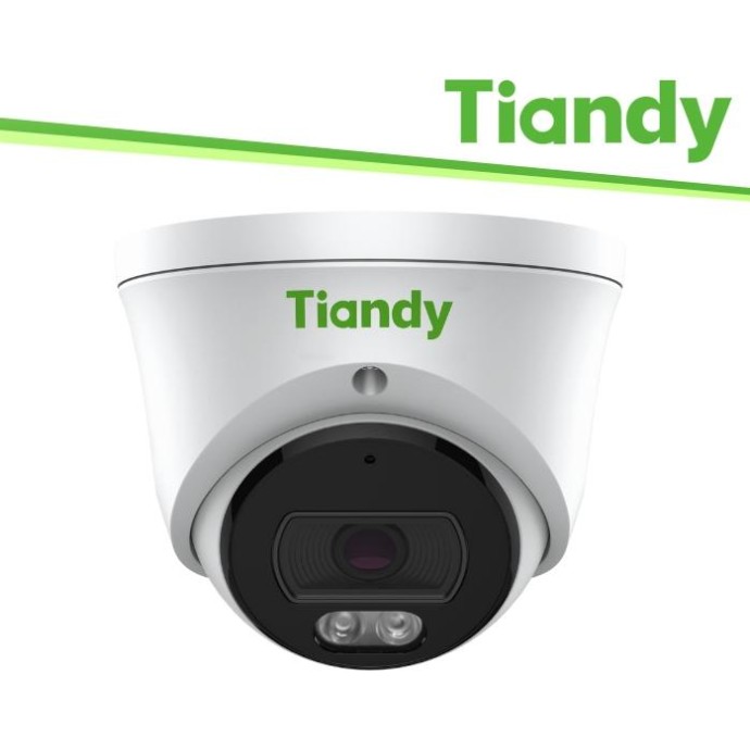Tiandy Telecamera Turret Pro 8MP 4K 2.8mm Starlight, H/VD, PoE IP67 - TC-C38XQ Tiandy Telecamera Turret Pro 8MP 4K 2.8mm Starlight, H/VD, PoE IP67 - TC-C38XQ