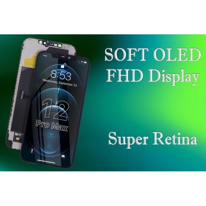 Lcd iPhone 12Pro Max Oled Soft FHD Selezione A+ Alta Qualita Lcd iPhone 12Pro Max Oled Soft FHD Selezione A+ Alta Qualita