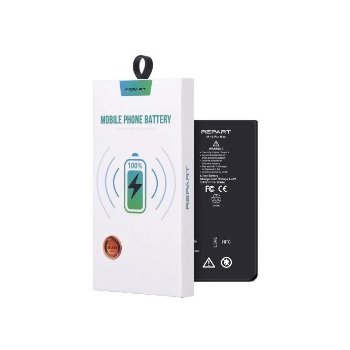 Batteria IP 12 Pro Max REPART SELECT 3687mAh Batteria IP 12 Pro Max REPART SELECT 3687mAh