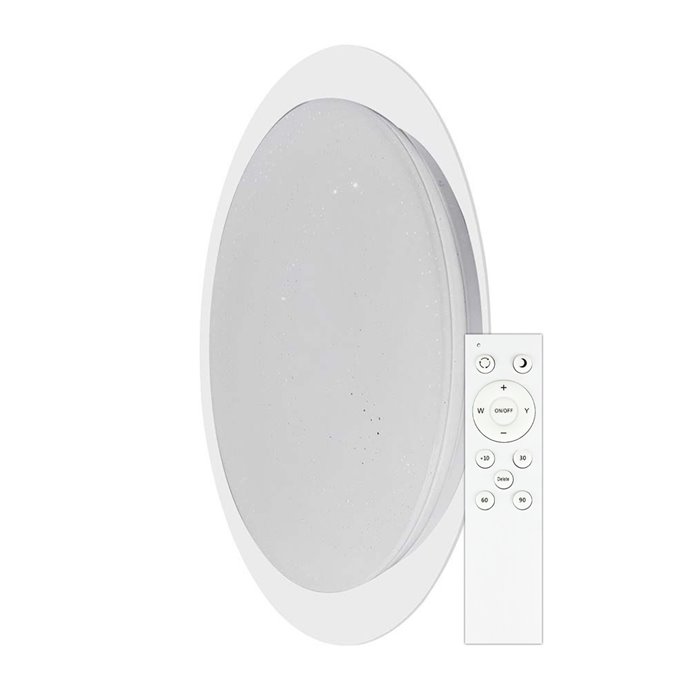 20W 40W 20W LED Domelight with Remote Control CCT Changeable Œ¶400 70mm Starry Cover