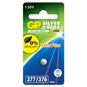 Batteria all'Ossido d'Argento 377F / 376 / SR626SW (Blister 1 Pezzo)