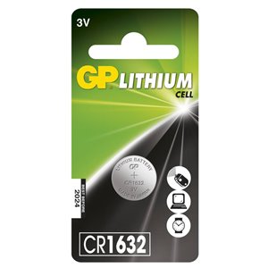 Batteria al Litio a Bottone 3V CR1632 (Blister 1 Pezzo)