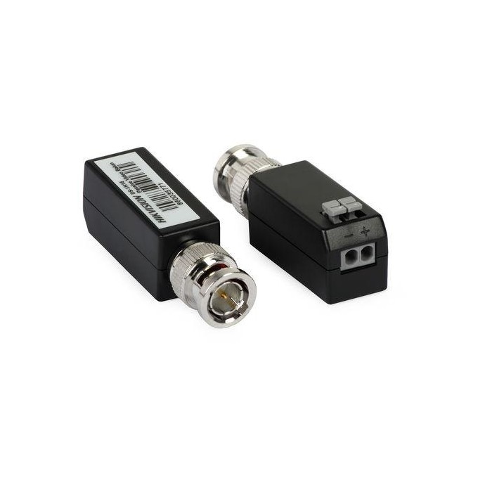 Video balun Passivi, marcati Hikvision  -  1 coppia