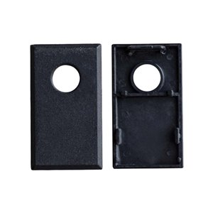 End Cap For Trim Less Track Rail 1Set