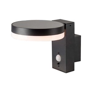 5.5W LED Solar Wall Lamp SMD With PIR Sensor Round IP44 3000K