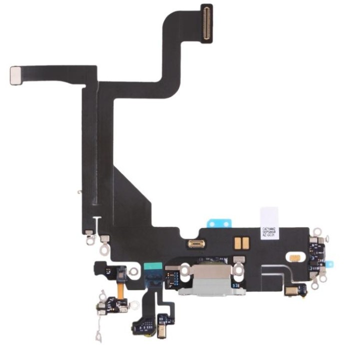 Connettore Dock Carica e dati per iPhone 13 Pro Bianco Connettore Dock Carica e dati per iPhone 13 Pro Bianco