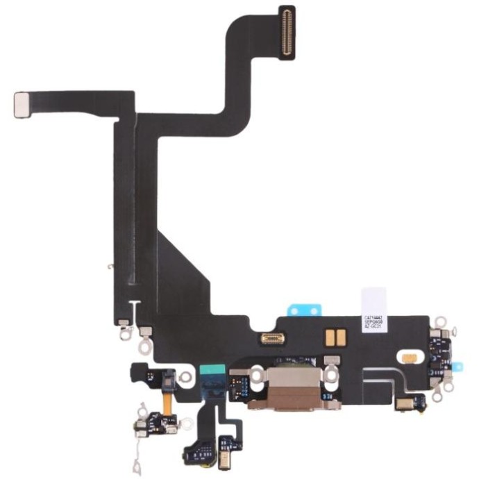 Connettore Dock Carica e dati per iPhone 13 Pro Oro Connettore Dock Carica e dati per iPhone 13 Pro Oro