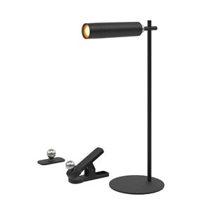 3W LED Magnetic Table Lamp 4000K Black Body