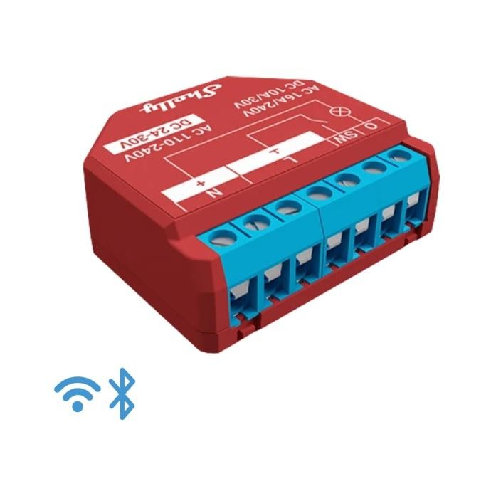 Shelly Plus 1PM - Smart Relay 16A AC/DC WiFi/BT + PM Shelly Plus 1PM - Smart Relay 16A AC/DC WiFi/BT + PM