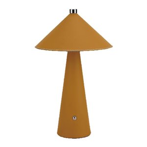 3W LED Magnetic Table Lamp With Battery 4000mAh CCT: 3IN1 Yellow Body Dimmable