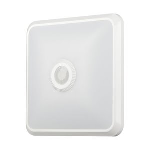 12W LED PIR Sensor Lamp SAMSUNG CHIP 3IN1 Square White Body