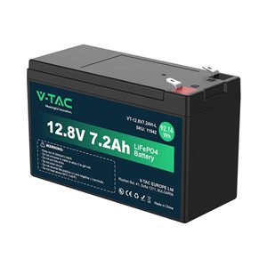 Batteria al Litio 12.8V 7.2Ah per Allarmi, Videosorveglianza, UPS Terminali T2 150*63*93mm IP55