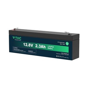 Batteria al Litio 12.8V 2.3Ah per Allarmi, Videosorveglianza, UPS Terminali T2 178*35*60mm IP55