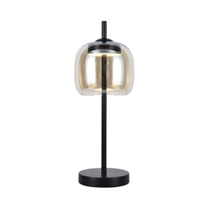 LED Designer Table Lamp Metal + Glas Body 3000K