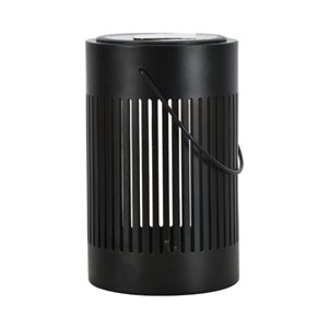 0.5W LED Solar Lamp with Handle Black