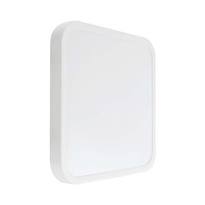 18W LED Dome Light With Sensor SAMSUNG Chip 4000K Square White Frame IP44